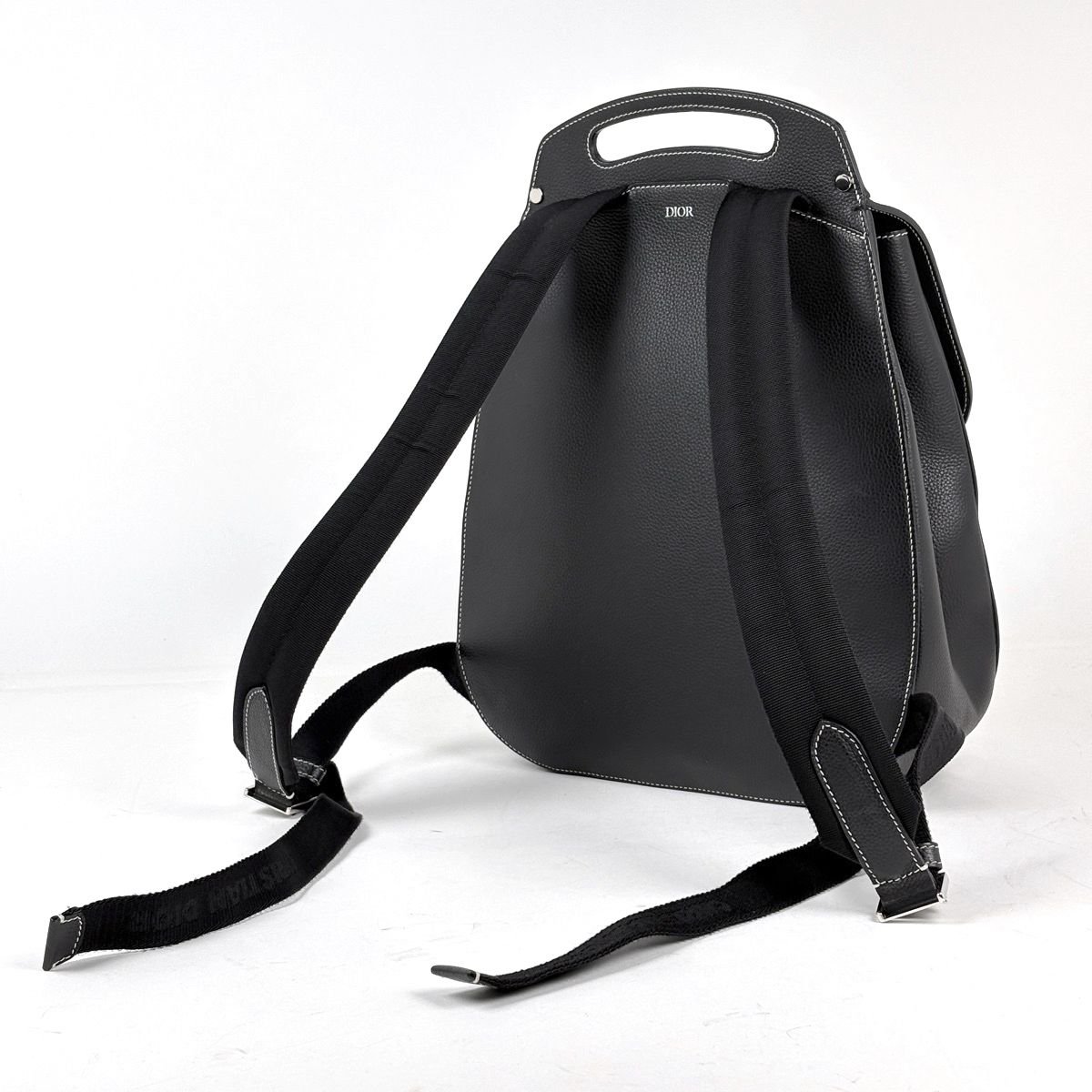 Dior Gallop Backpack Leather Black — view 2