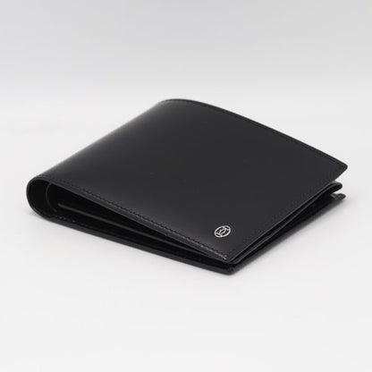 Cartier Pasha Line Bifold Wallet Black Color Calf Leather — view 5