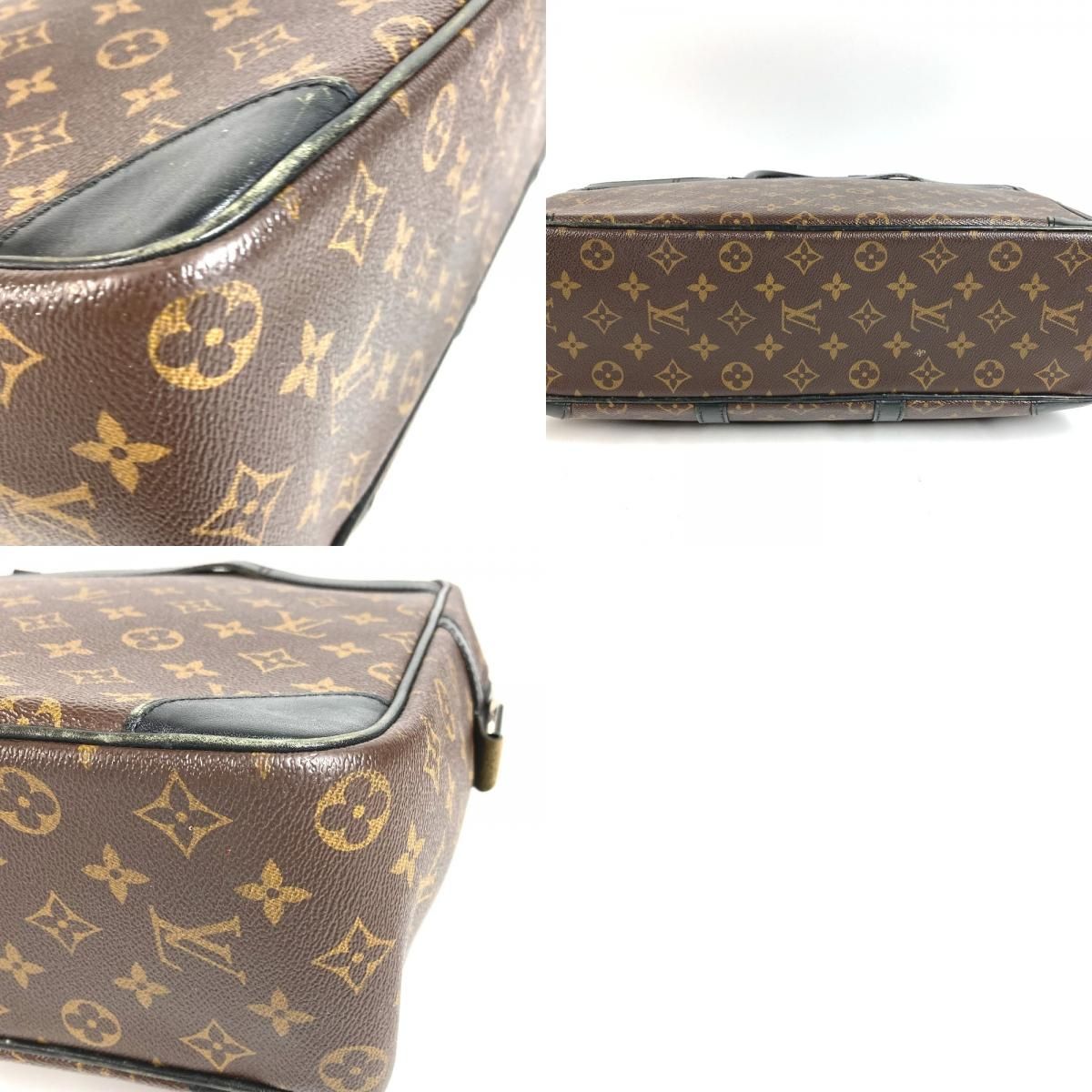 Louis Vuitton Business Bag Porte Documents Voyage GM Monogram Macassar Canvas — view 9