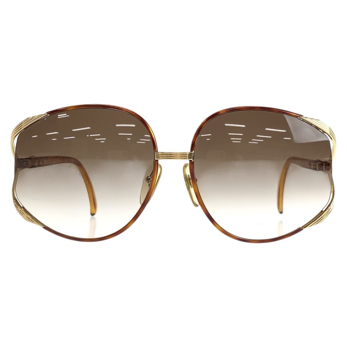 Dior Vintage Brown 14 63 17 Sunglasses Gradient Lens Eyewear — view 2