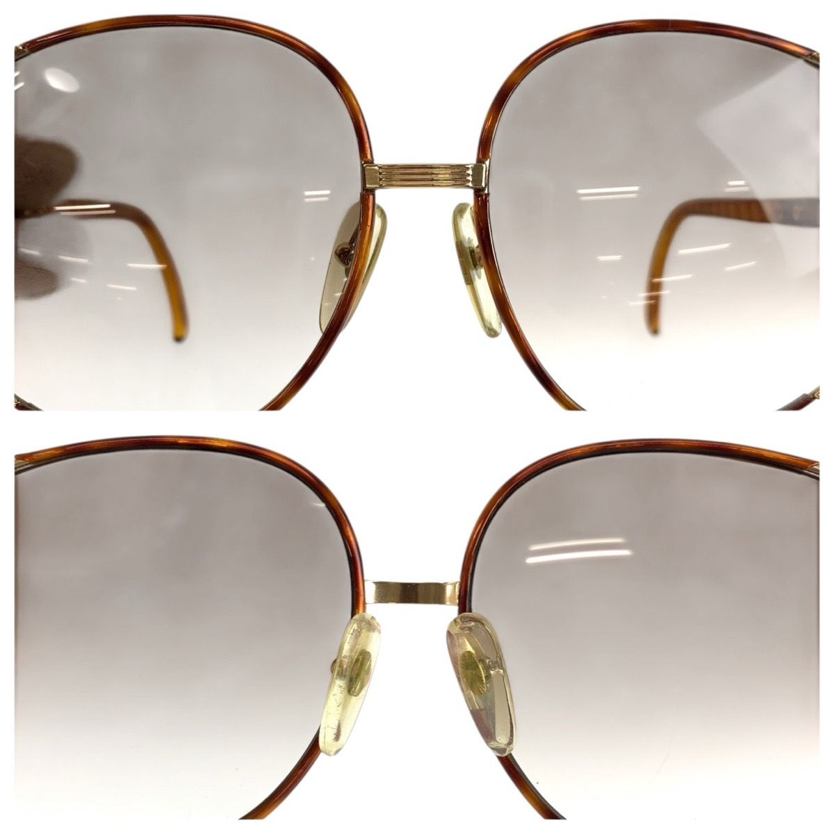 Dior Vintage Brown 14 63 17 Sunglasses Gradient Lens Eyewear — view 6
