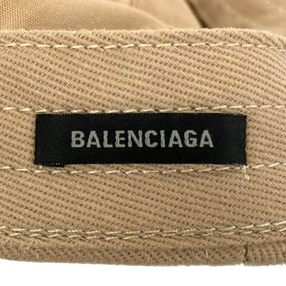 Balenciaga Cap L Beige Black Logo Cap — view 7