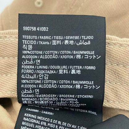 Balenciaga Cap L Beige Black Logo Cap — view 6