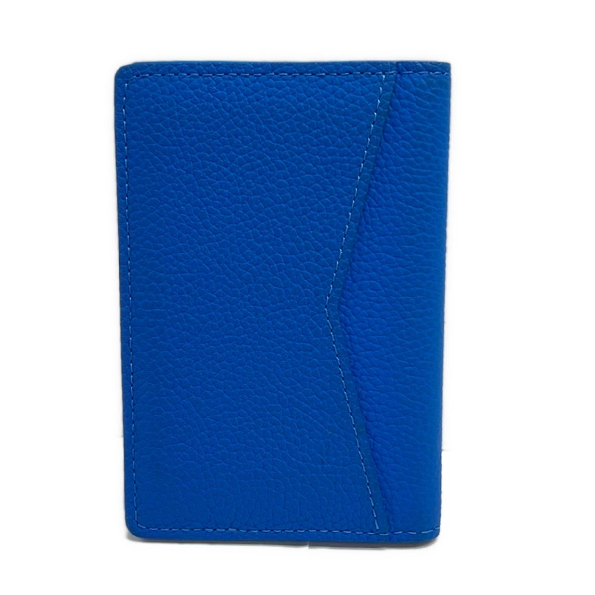 Louis Vuitton Card Case LV Aerogram Organizer de Poche Light Blue Leather — view 2
