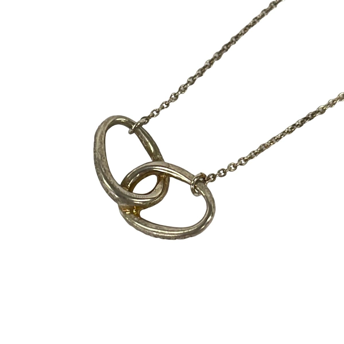 Tiffany & Co Necklace Double Loop Silver — view 3