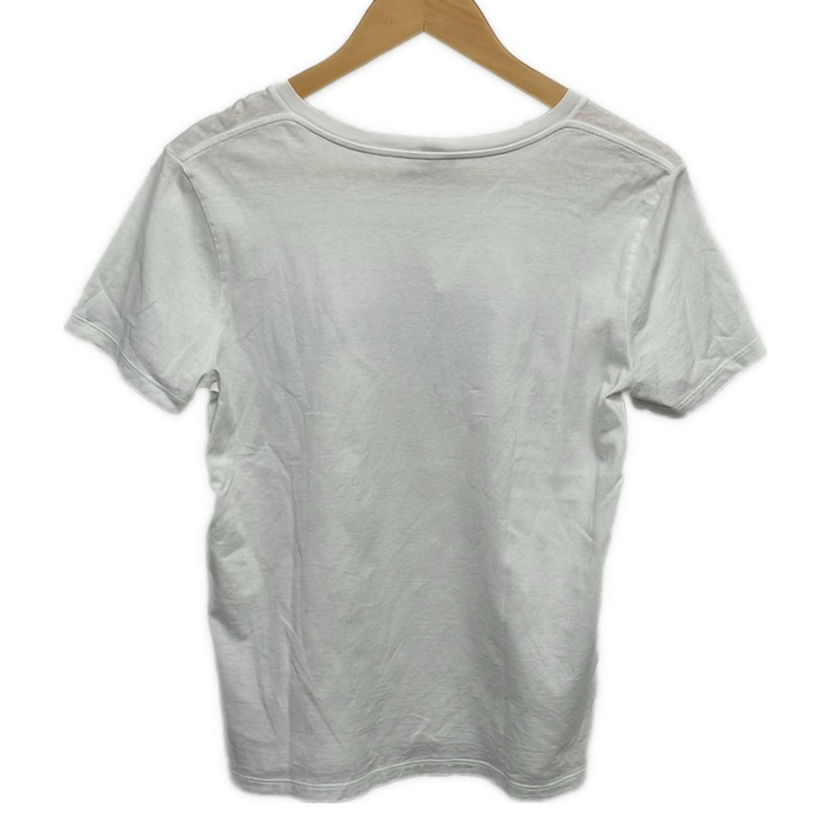 Celine Short Sleeve T-Shirt S White Crew Neck Logo — view 2