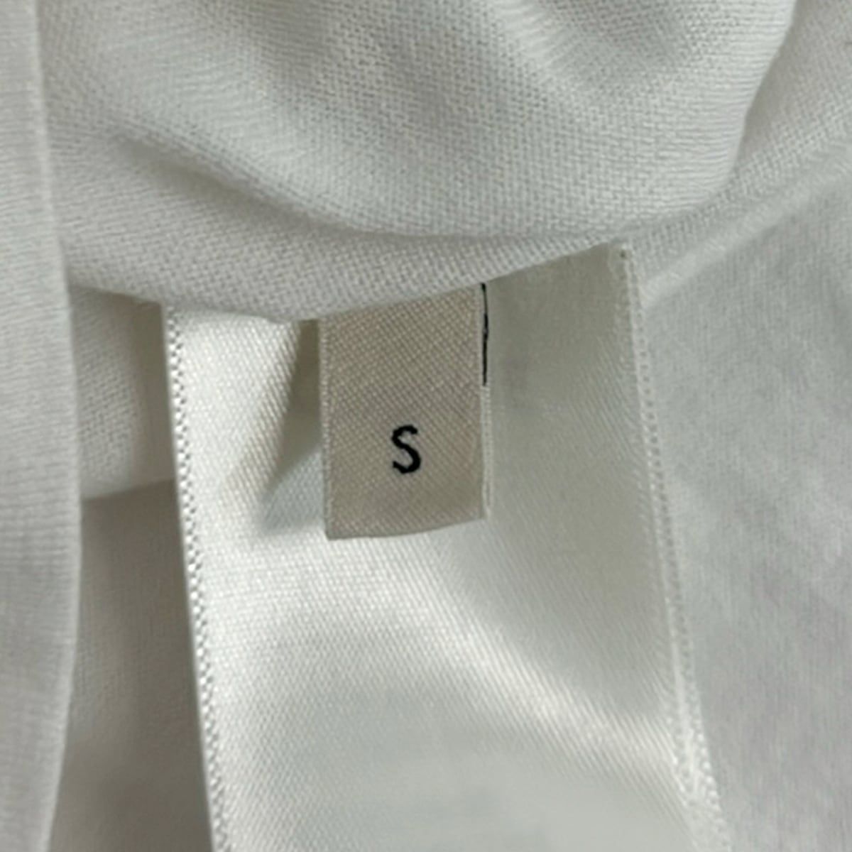 Celine Short Sleeve T-Shirt S White Crew Neck Logo — view 5