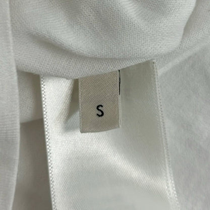 Celine Short Sleeve T-Shirt S White Crew Neck Logo — view 5