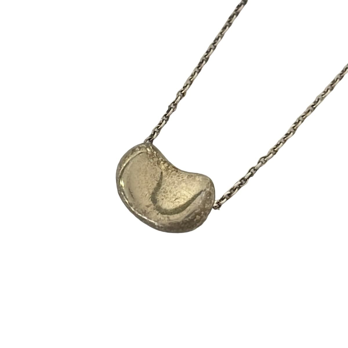 Tiffany & Co Necklace Bean Silver