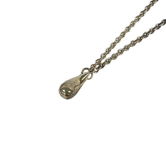 Tiffany & Co Necklace Teardrop Silver