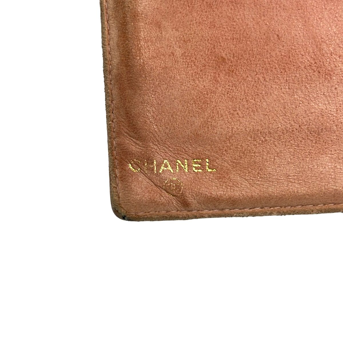 Chanel Bifold Wallet Pink Kiss Lock CC Logo — view 5