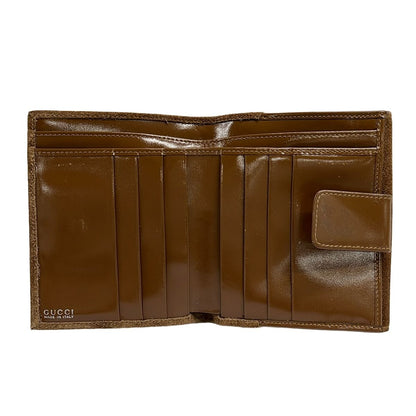 Gucci Hook Wallet Horsebit Brown — view 3