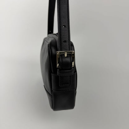 Loewe Anagram Shoulder Bag Black Leather Vintage — view 5