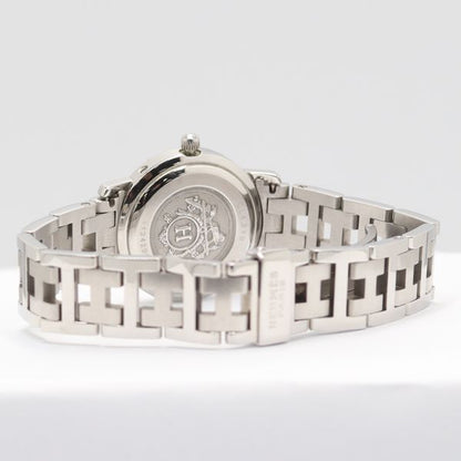 Hermes Clipper Quartz Date Gold Dial Watch — view 4
