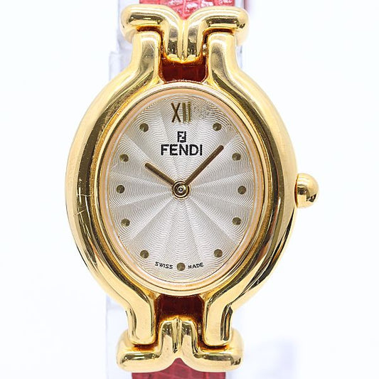 Fendi Maintenance Box Replacement with Change Chameleon 030 575 Quartz Silver