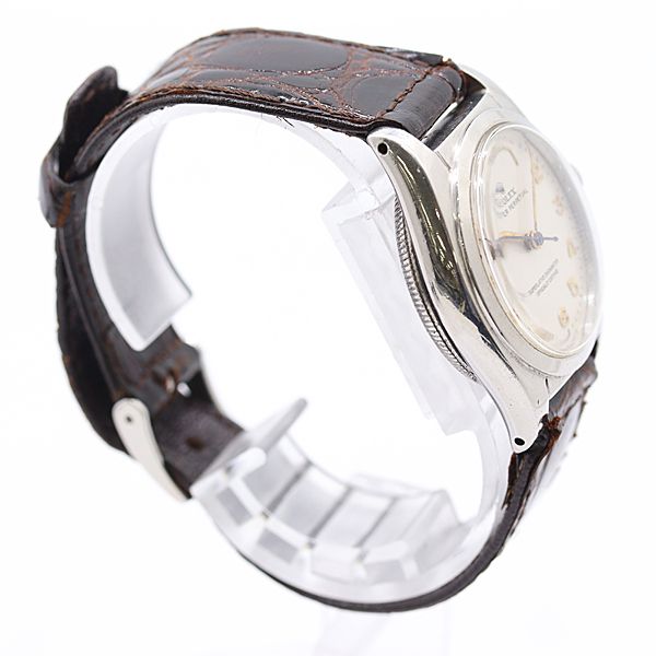 Rolex Oyster Perpetual Automatic Winding Silver Dial Watch — view 2