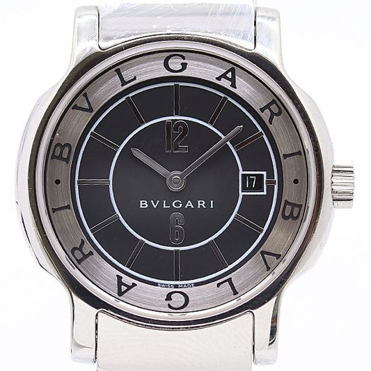 Bvlgari Solo Tempo Quartz Black Dial Watch