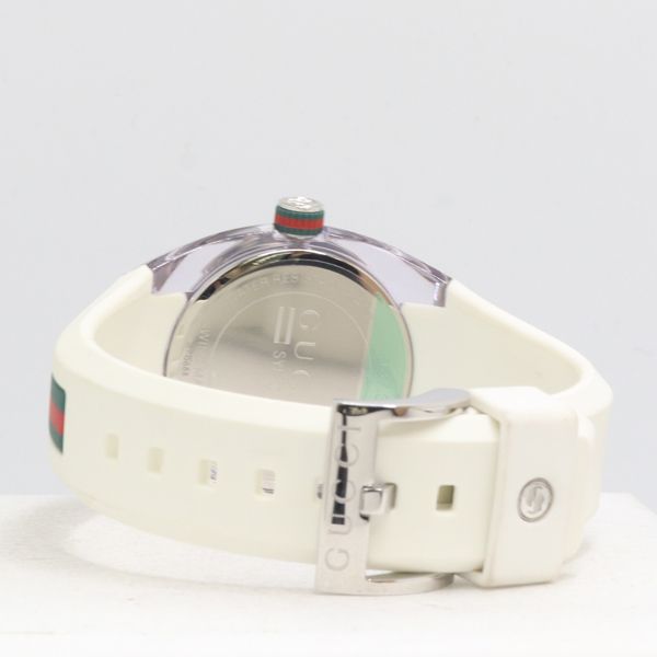 Gucci Sync 137.3 Quartz Date Silver Dial Watch — view 4