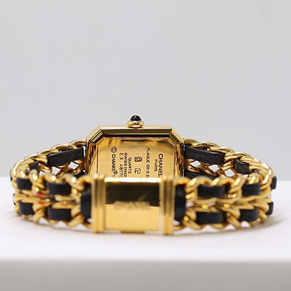 Chanel Premiere L Quartz Black Dial Watch — view 4