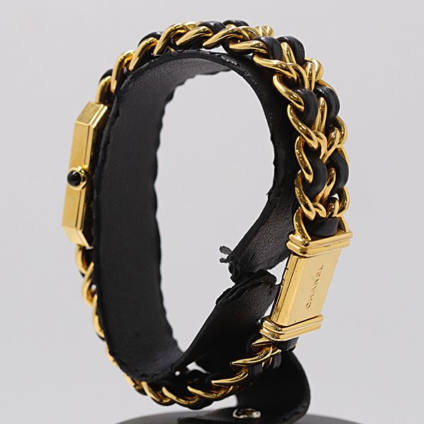 Chanel Premiere L Quartz Black Dial Watch — view 3