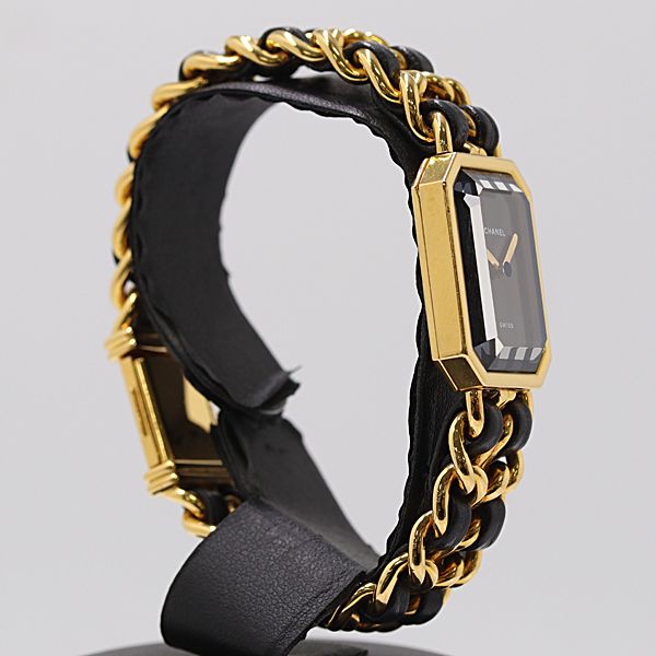 Chanel Premiere L Quartz Black Dial Watch — view 2