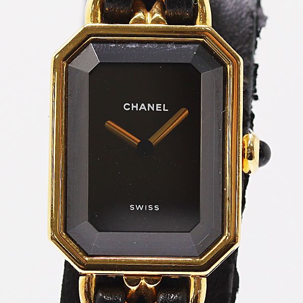 Chanel Premiere L Quartz Black Dial Watch