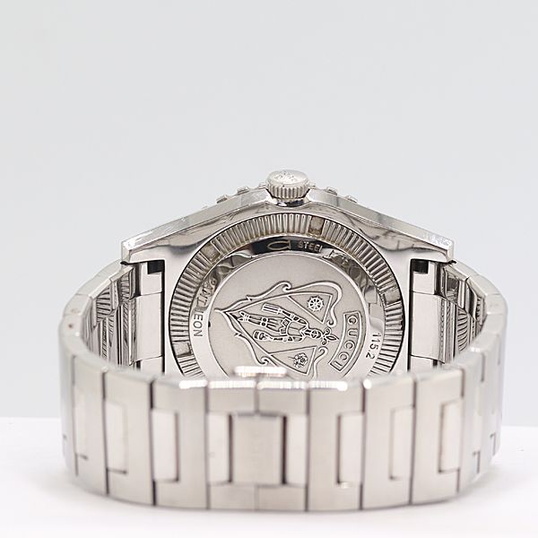 Gucci Pantheon Automatic Winding Chronograph Date Black Dial Watch — view 4