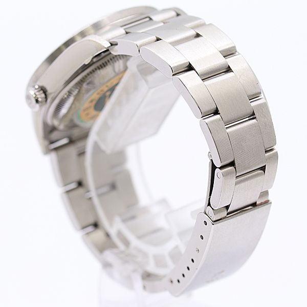 Rolex Oyster Perpetual Date Automatic Winding Silver Dial Watch — view 3