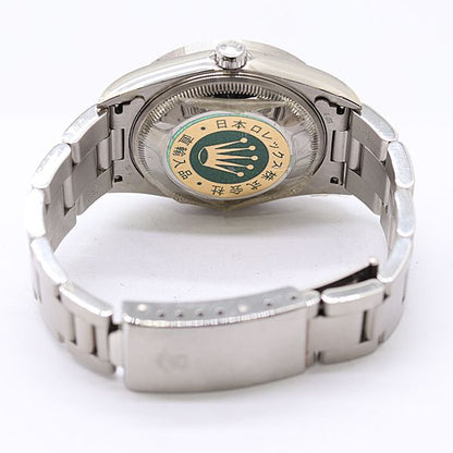 Rolex Oyster Perpetual Date Automatic Winding Silver Dial Watch — view 4
