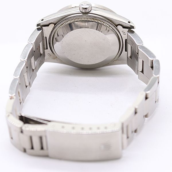 Rolex Oyster Perpetual Date Automatic Winding Silver Dial Watch — view 4