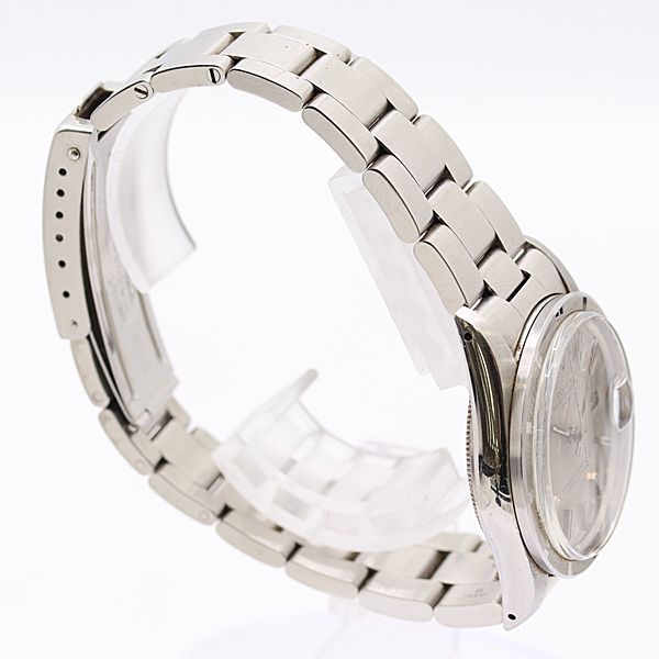 Rolex Oyster Perpetual Date Automatic Winding Silver Dial Watch — view 2