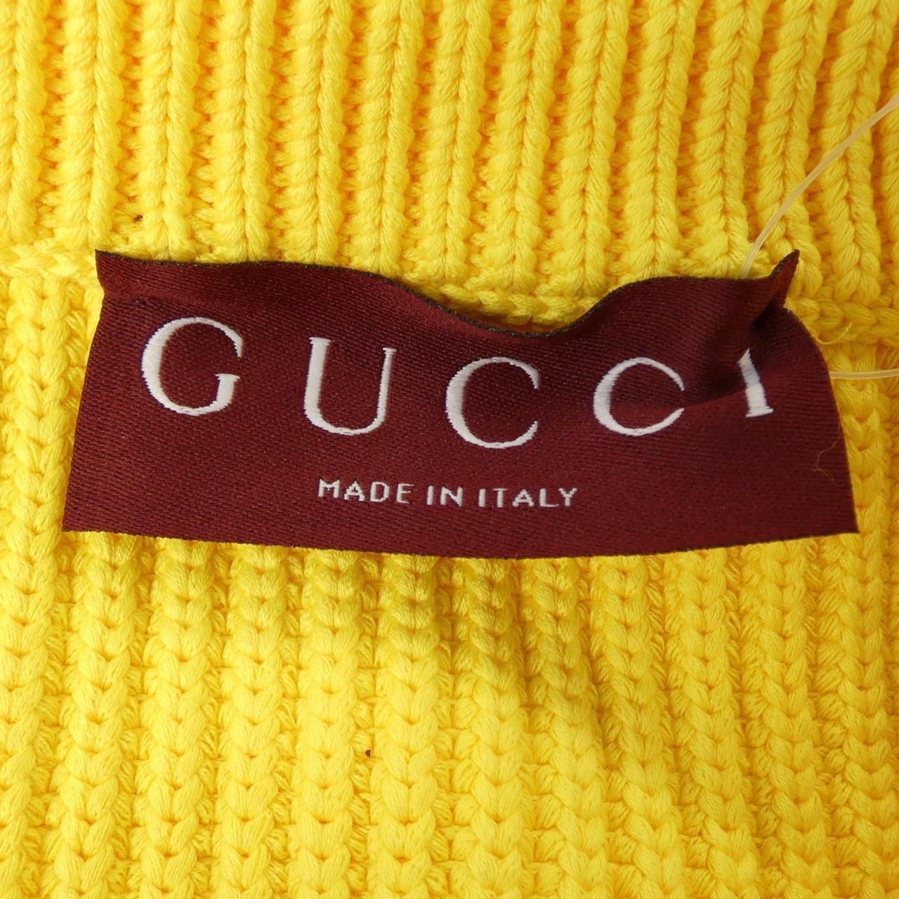 Gucci Knit Sweater Yellow — view 5