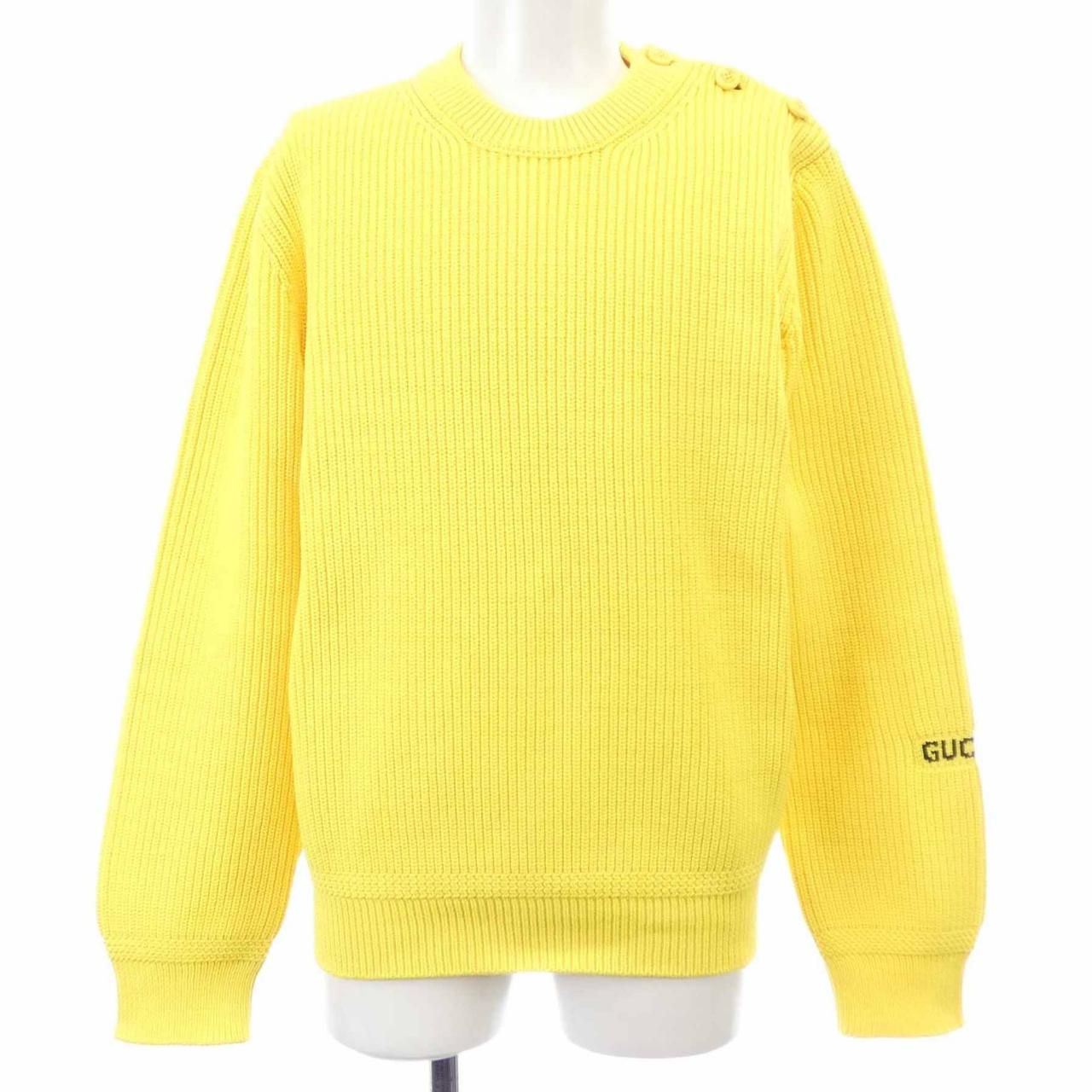 Gucci Knit Sweater Yellow