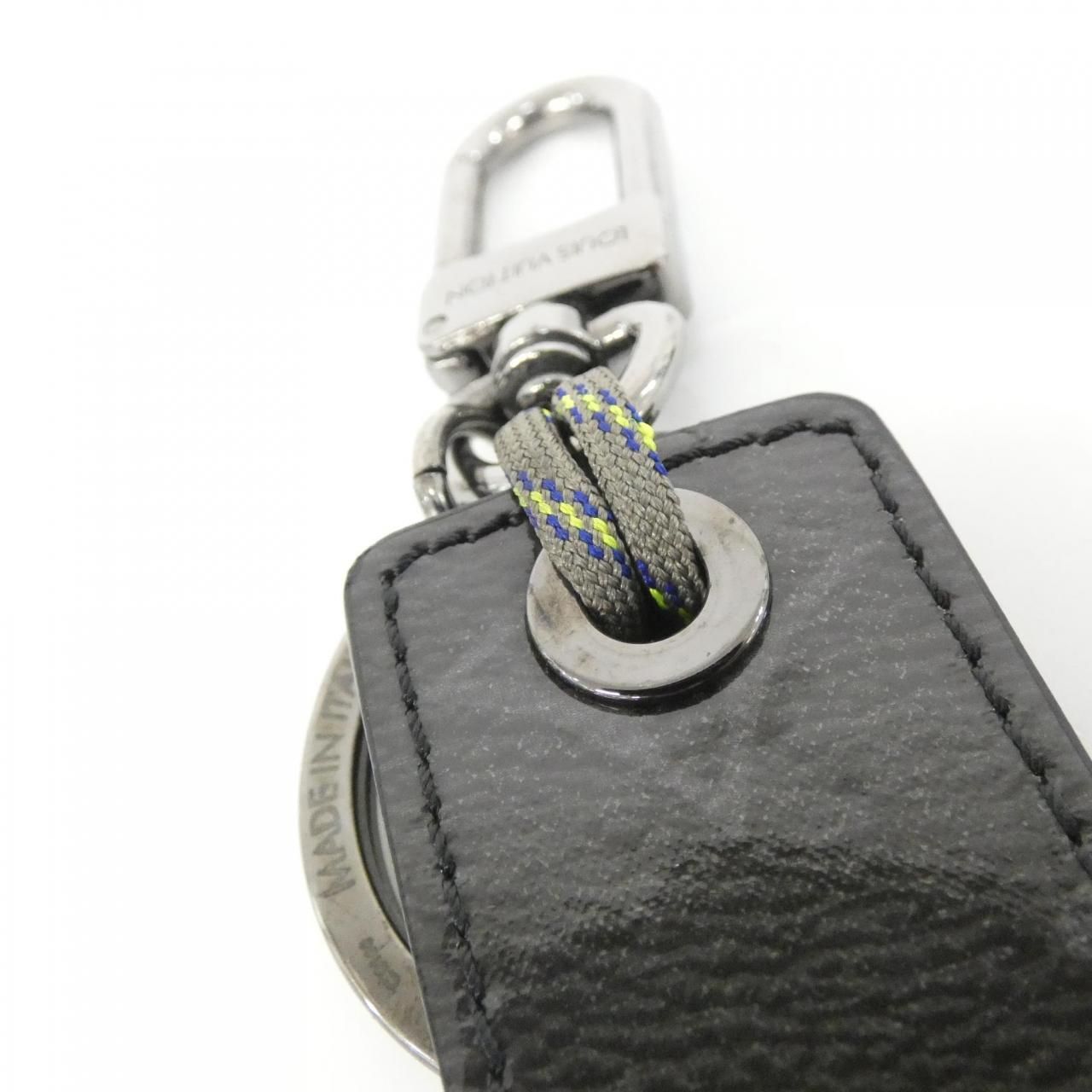 Louis Vuitton Monogram Eclipse Gray's Porte Cles Tag LV — view 4