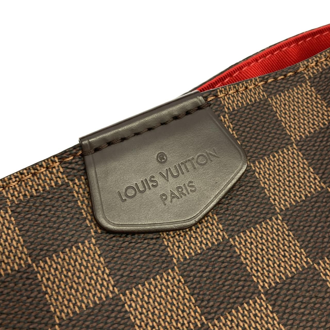 Louis Vuitton Damier Gray Souffle PM Shoulder — view 4