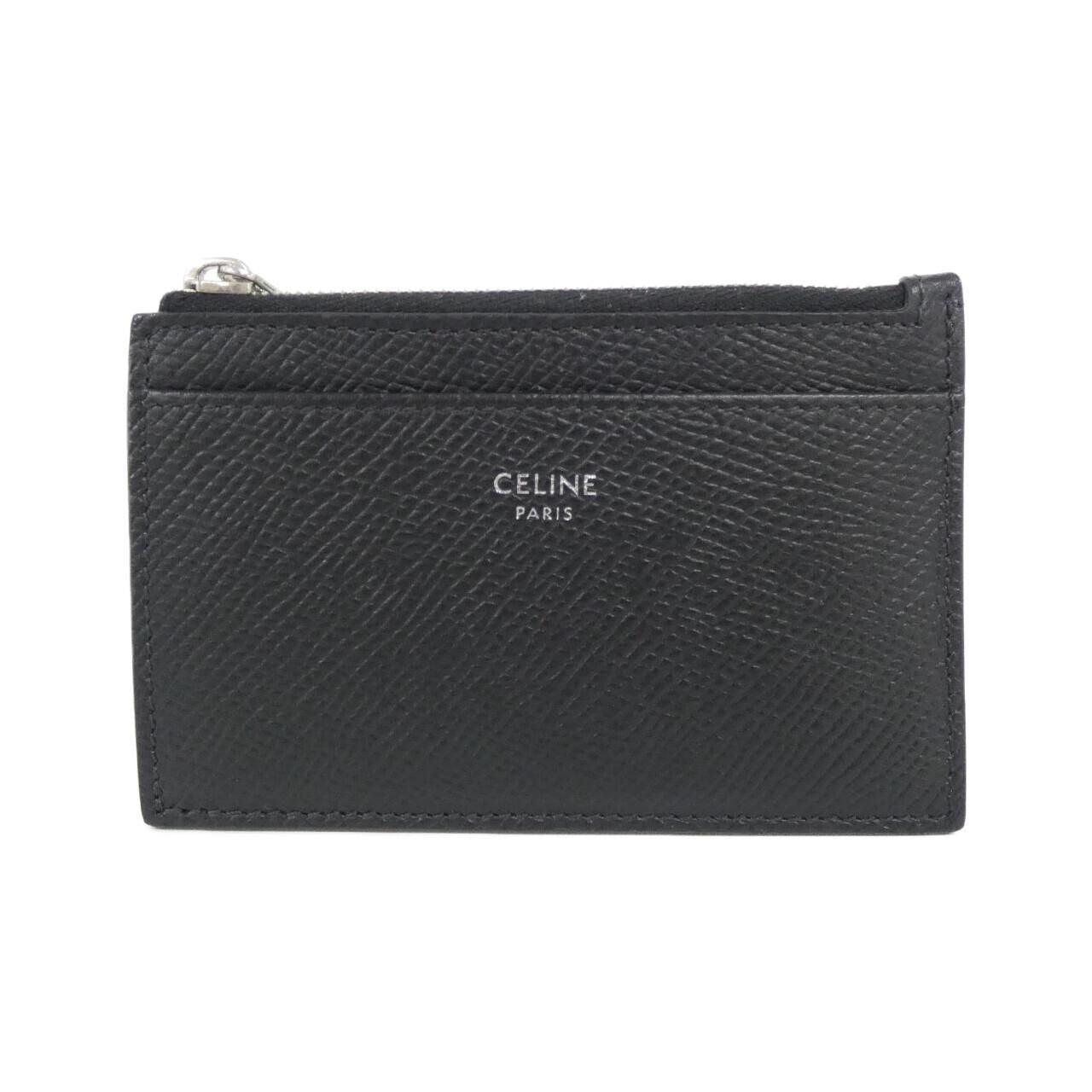 Celine Zipped Card Holder Coin Case
