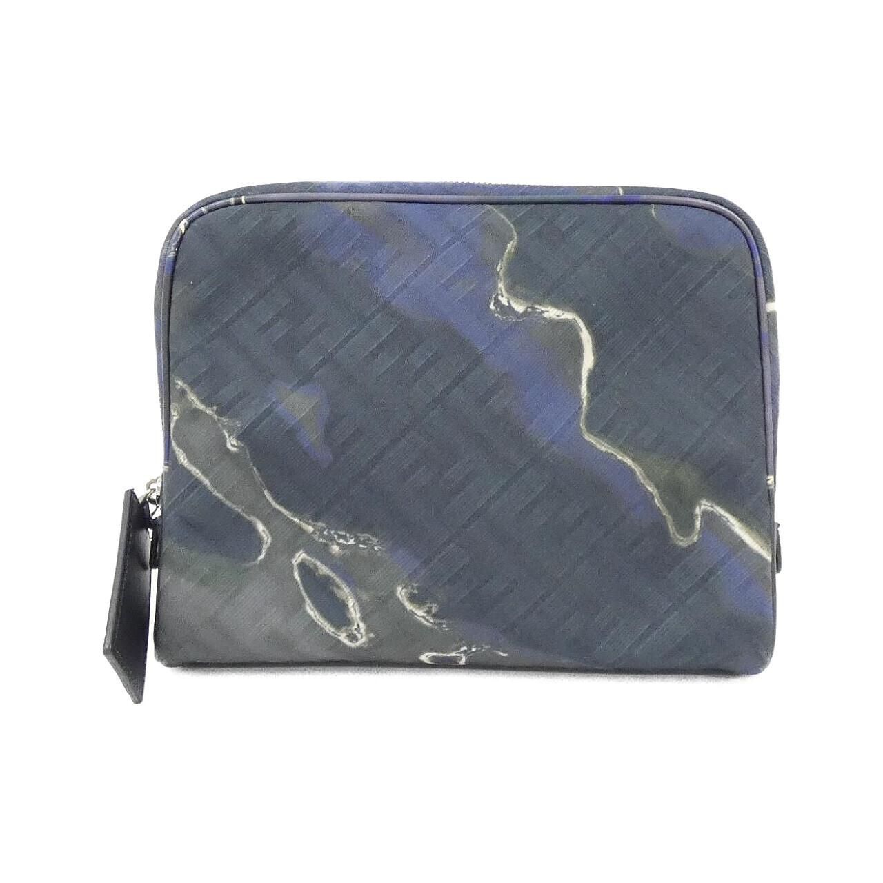 Fendi Ahue Pouch Silver