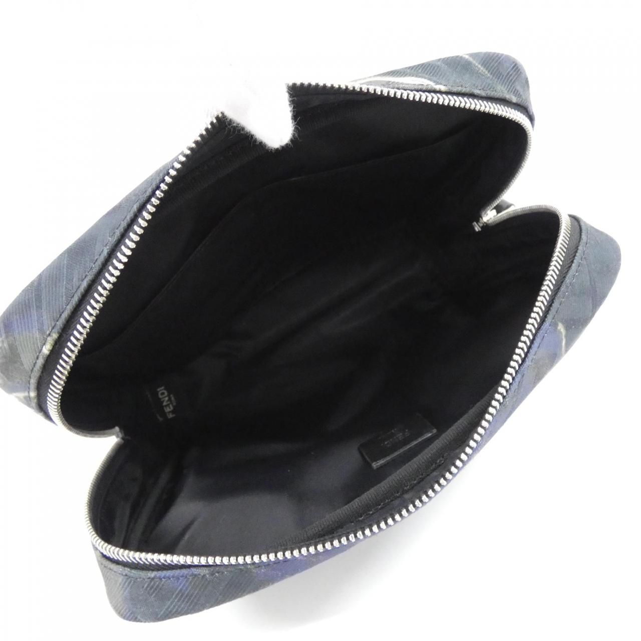 Fendi Ahue Pouch Silver — view 5