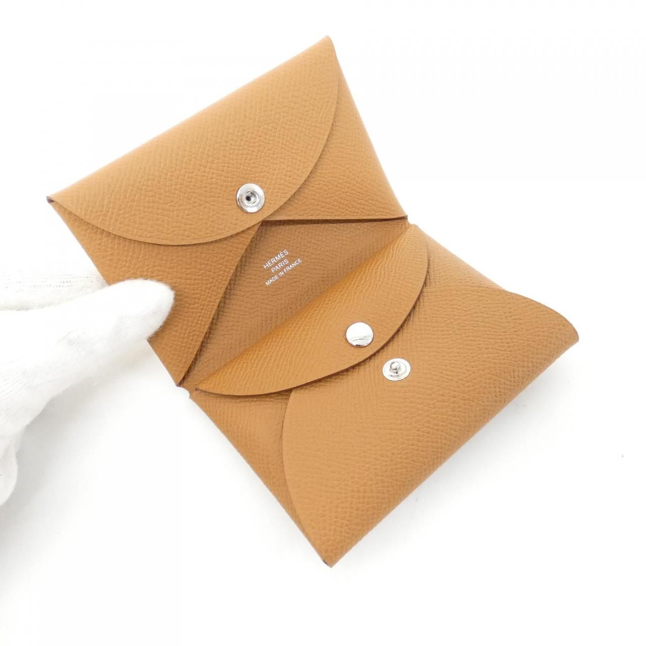 Hermes Calvi Duo Coin Case — view 2