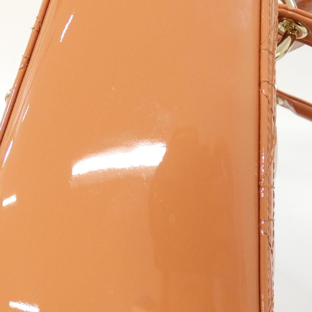 Dior Lady Bag Handbag Orange — view 4