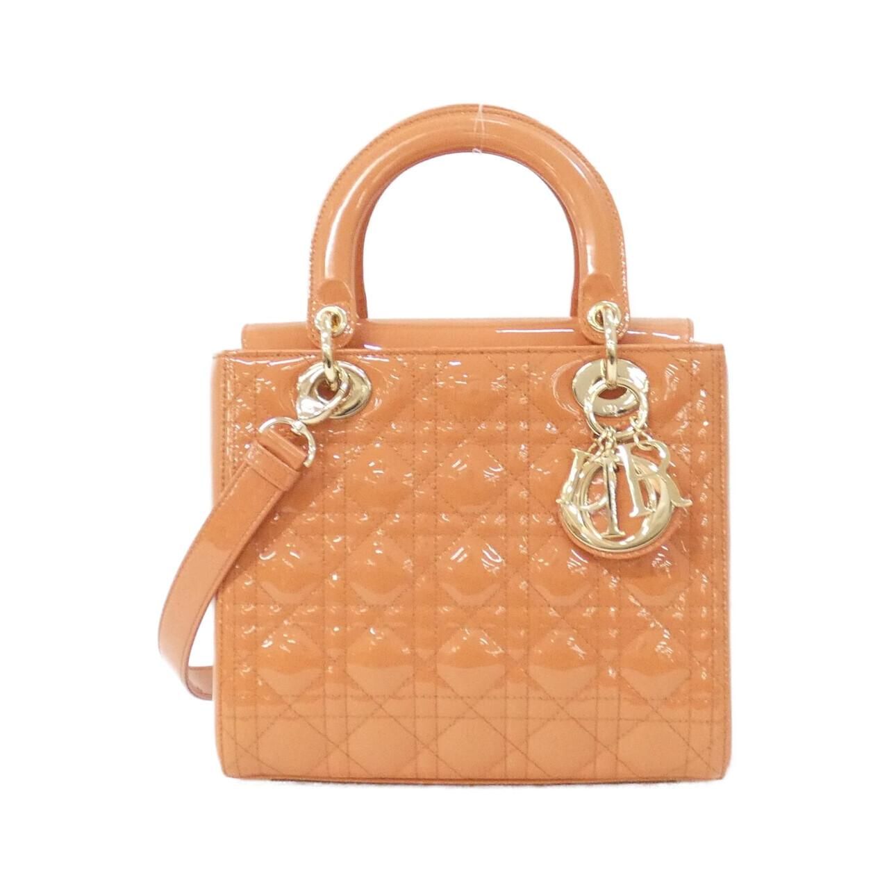 Dior Lady Bag Handbag Orange