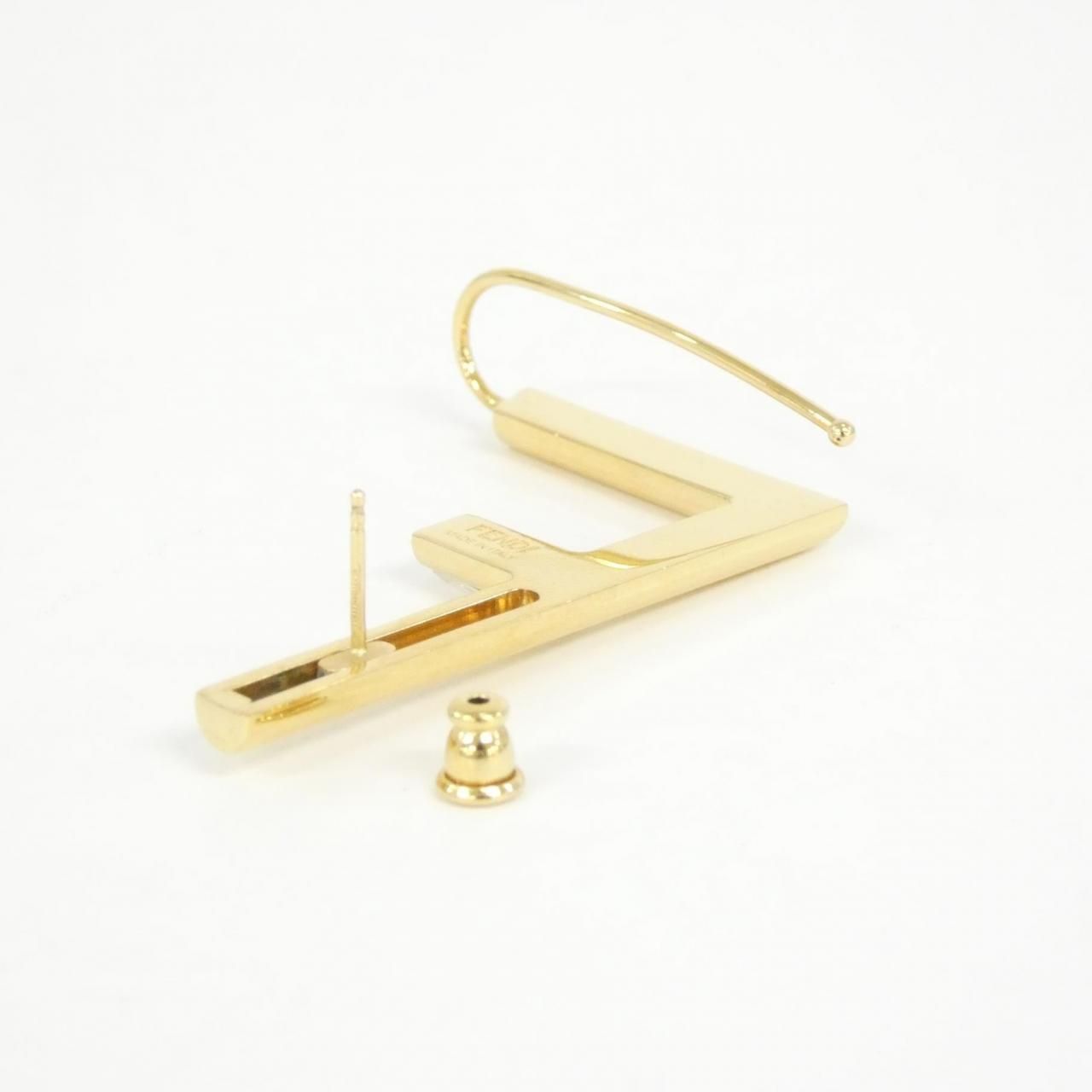 Fendi Earrings Gold — view 4
