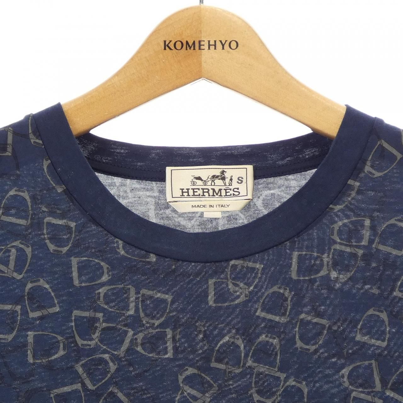 Hermes T-Shirt Navy — view 5
