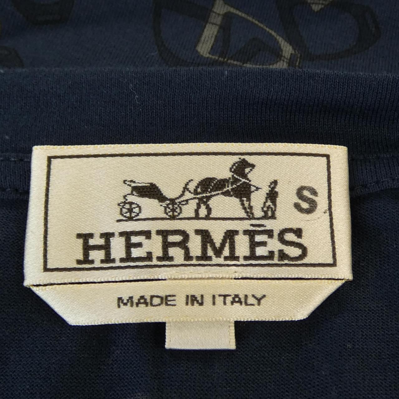Hermes T-Shirt Navy — view 4