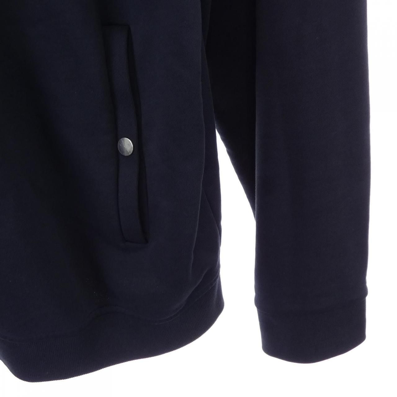 Moncler Hoodie Navy — view 6
