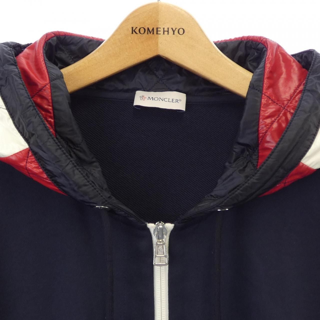 Moncler Hoodie Navy — view 5