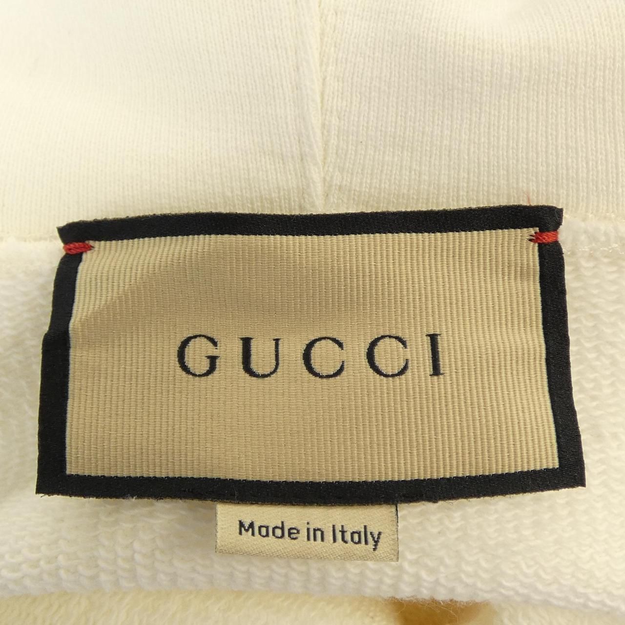 Gucci Interlocking Hoodie White — view 4
