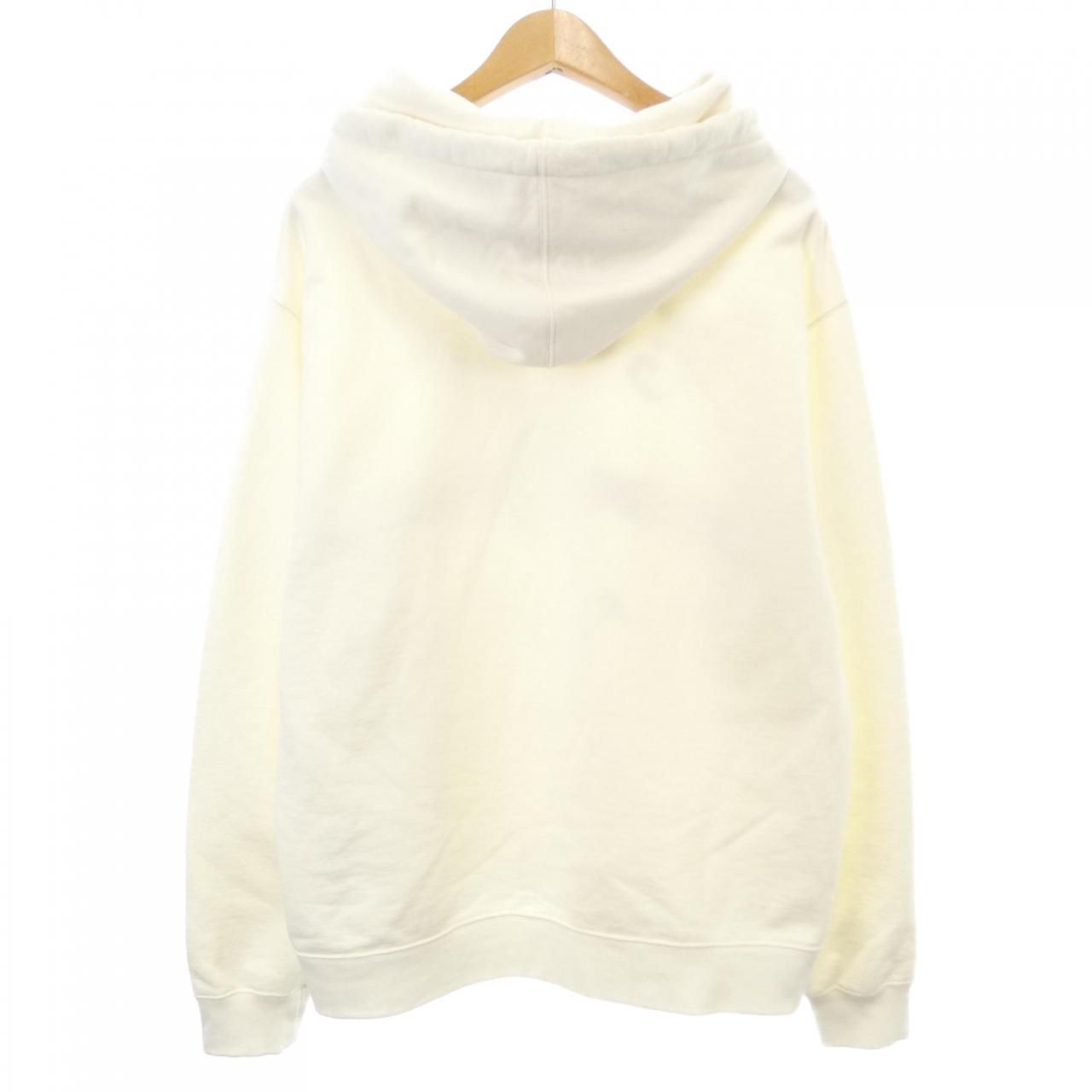 Gucci Interlocking Hoodie White — view 2