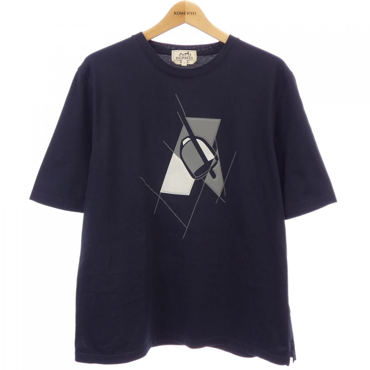 Hermes Etrier en Fragments T-Shirt