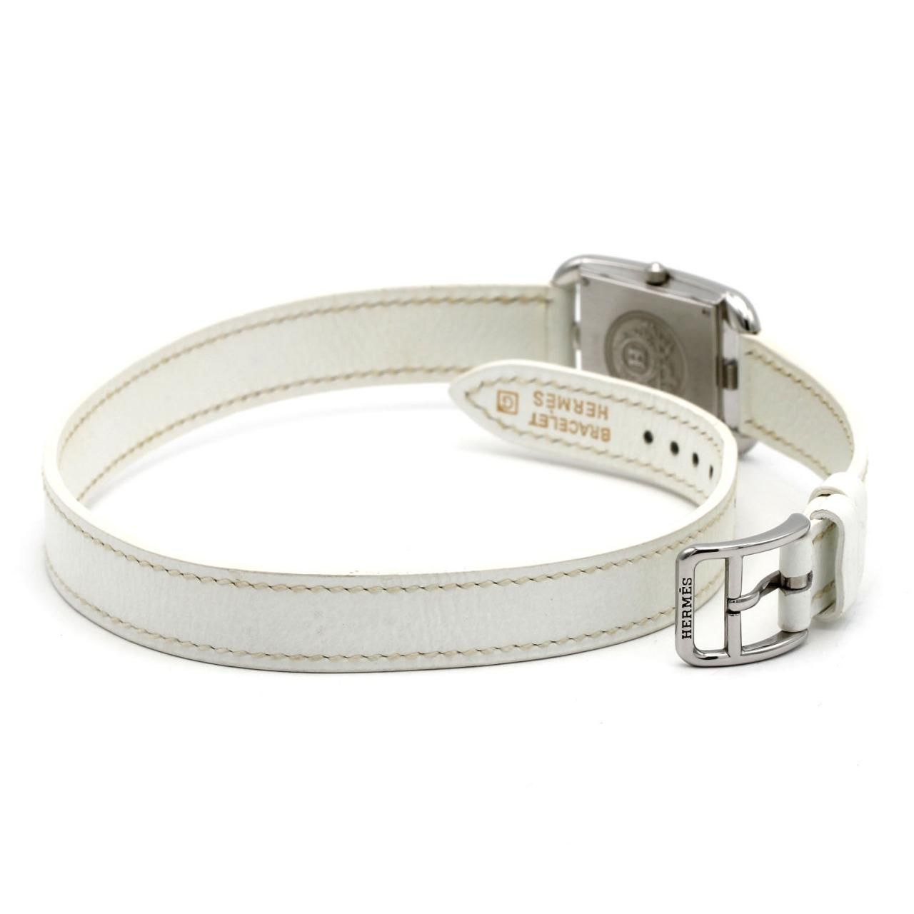 Hermes Capecod Double Tour SS Quartz Watch — view 5
